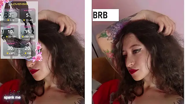 Roshhell1 online show from November 5, 8:25 am