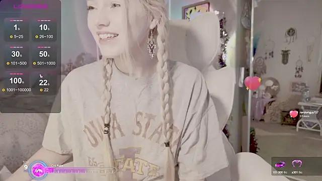 Talulaa online show from September 29, 8:02 pm