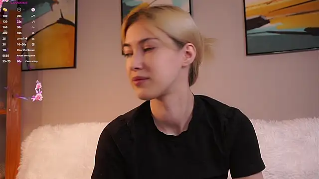 AngelicRice online show from April 12, 1:27 pm