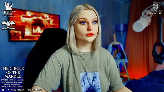 Wounded Goddess  online show from February 8, 6:17 am