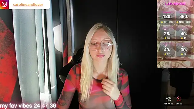 Caroline lover  online show from November 7, 11:21 am