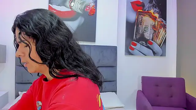 Angel Dustts online show from October 10, 8:41 pm