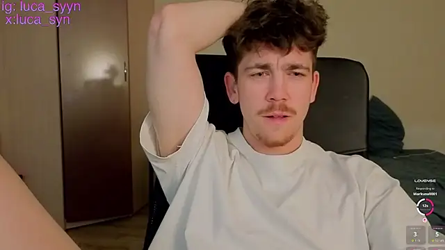 luca syn online show from April 16, 9:39 pm