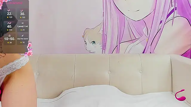 Angel Leeks online show from October 15, 2:33 am