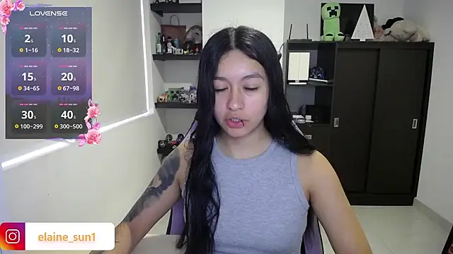 elaine sun1 online show from March 24, 10:15 pm