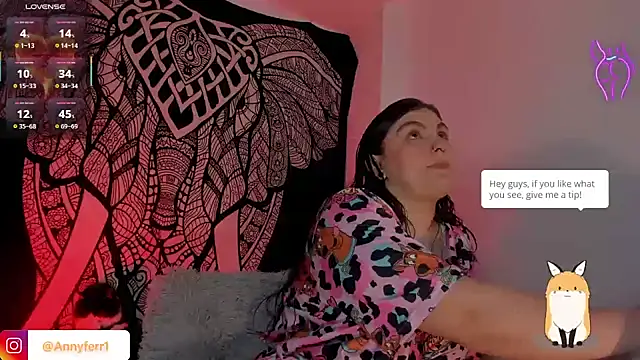 Snapshot of Anny_ferrer1 chatting on December 23, 1:03 am Anny ferrer1 online show from December 23, 1:03 am