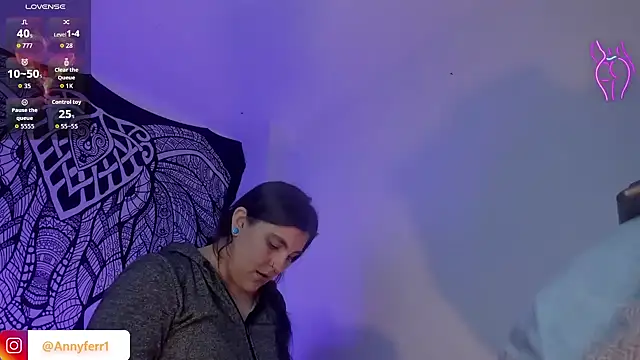 Snapshot of Anny_ferrer1 chatting on February 6, 10:24 pm Anny ferrer1 online show from February 6, 10:24 pm