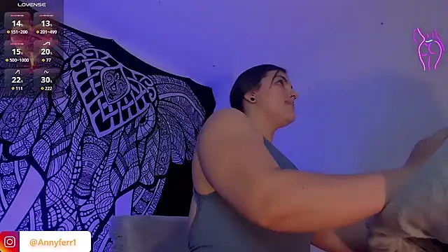 Snapshot of Anny_ferrer1 chatting on February 18, 10:06 pm Anny ferrer1 online show from February 18, 10:06 pm