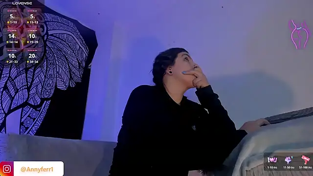 Snapshot of Anny_ferrer1 chatting on February 22, 9:57 pm Anny ferrer1 online show from February 22, 9:57 pm