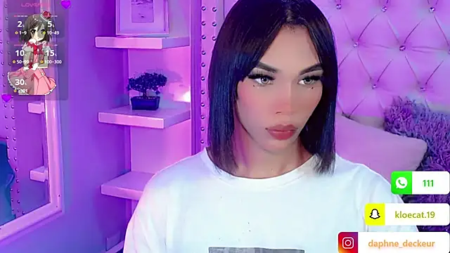 Daphnne XXX online show from October 7, 7:11 pm