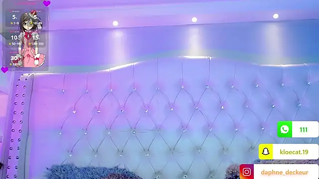 Daphnne XXX online show from October 11, 7:23 pm