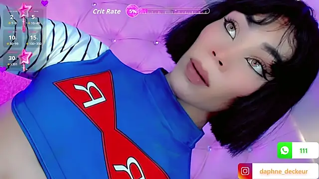 Daphnne XXX online show from November 10, 7:35 pm