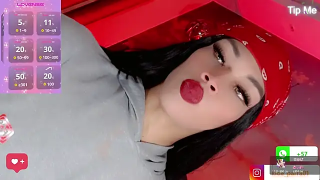 Daphnne XXX online show from December 15, 7:29 pm