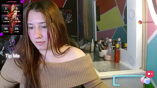 Mysticdoll69  online show from November 7, 7:25 pm