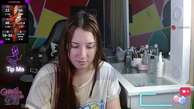 Mysticdoll69  online show from November 9, 5:00 pm