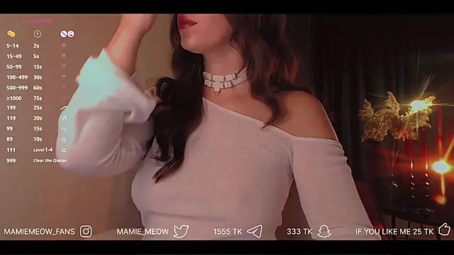 Mamiemeow online show from November 19, 5:29 am