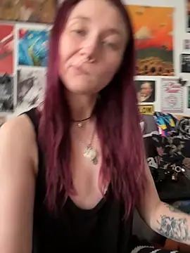 Snapshot of PauliinaBlue chatting on October 14, 11:55 am PauliinaBlue online show from October 14, 11:55 am