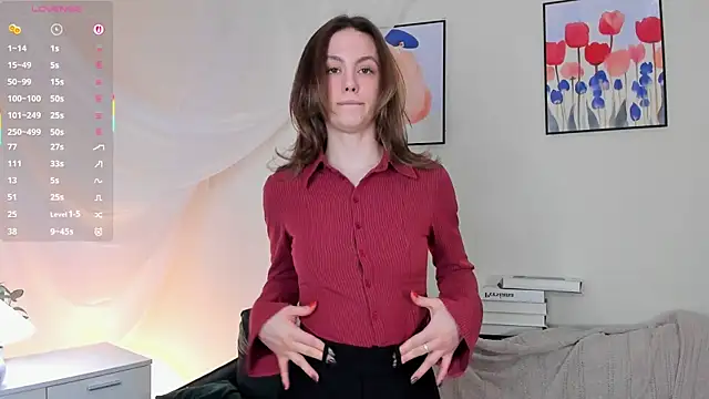 sweet and flirt online show from April 3, 12:03 pm