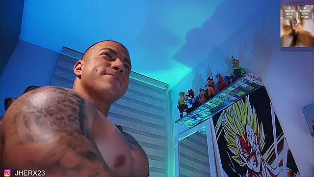 Snapshot of Jherxx chatting on October 28, 12:58 am Jherxx online show from October 28, 12:58 am