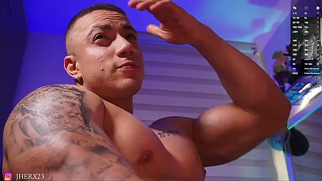 Snapshot of Jherxx chatting on December 18, 4:07 am Jherxx online show from December 18, 4:07 am