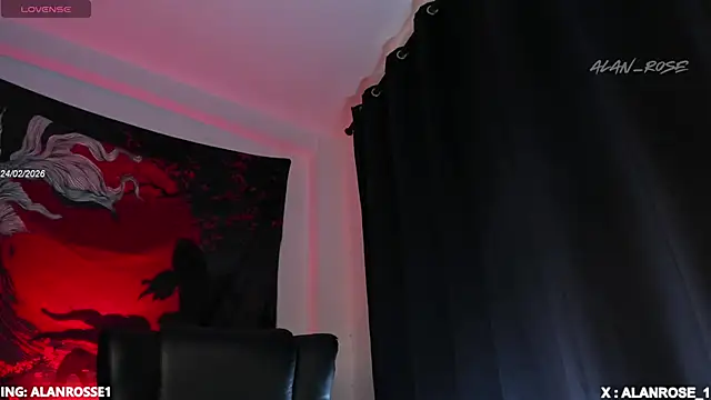 AlanRose01 online show from February 25, 1:32 pm