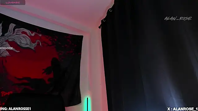 AlanRose01 online show from April 7, 9:15 pm