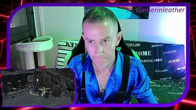 Gamerinleather online show from October 31, 4:41 pm