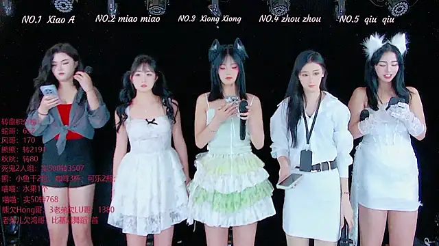 Snapshot of YB-001 chatting on November 14, 5:06 am YB-001 online show from November 14, 5:06 am