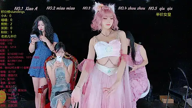 Snapshot of YB-001 chatting on November 29, 5:10 am YB-001 online show from November 29, 5:10 am