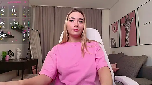 Rosie Mac online show from November 22, 1:04 am