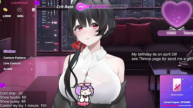 Goddessevelynn  online show from April 15, 11:49 pm