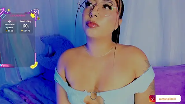 kim santana  online show from May 10, 5:45 am