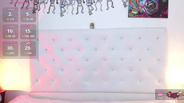 sweett canela online show from November 24, 1:33 pm