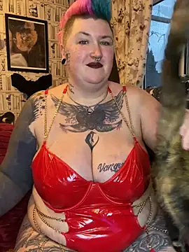 DamagedGoddessX online show from December 1, 3:39 pm