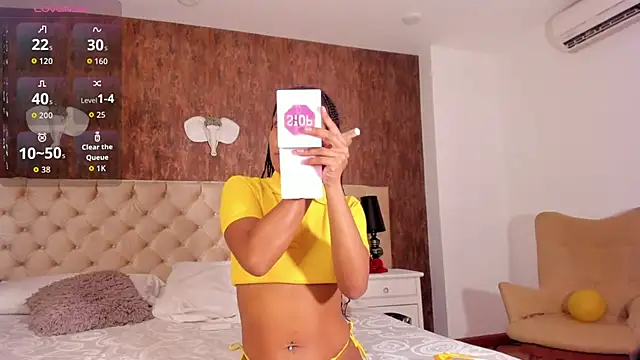 DaimondJohnson online show from March 12, 4:40 am