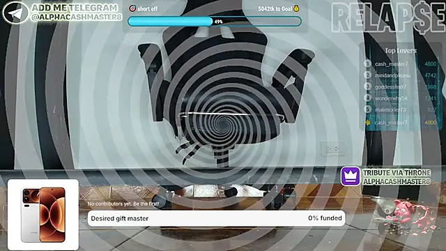 Snapshot of Alphacashmaster777 chatting on February 21, 3:35 pm Alphacashmaster777 online show from February 21, 3:35 pm