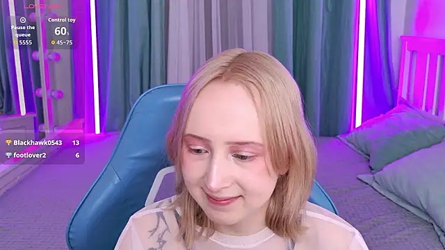 Snapshot of _Babyface_ chatting on February 3, 1:16 pm Babyface online show from February 3, 1:16 pm