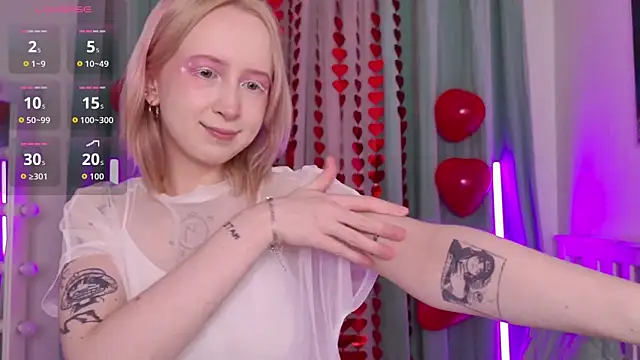 Snapshot of _Babyface_ chatting on February 15, 12:14 pm Babyface online show from February 15, 12:14 pm