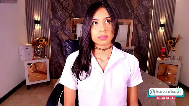 Caroline foster1 online show from March 12, 12:11 pm