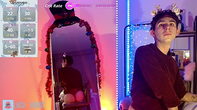 luca frost online show from December 4, 11:30 am