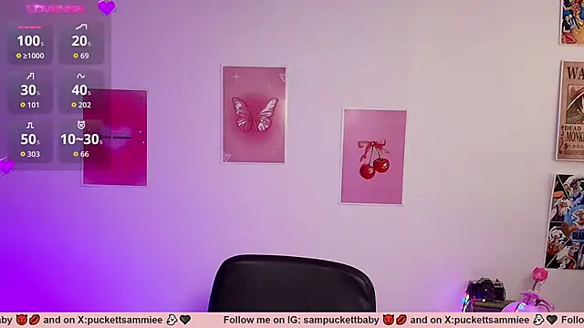 Snapshot of Sampuckettbaby chatting on June 13, 7:34 pm Sampuckettbaby online show from June 13, 7:34 pm
