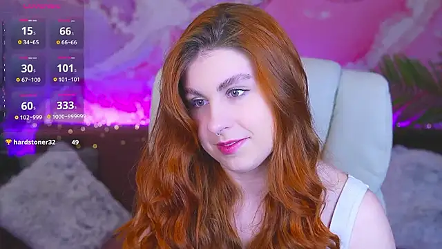 GingerPinky online show from January 18, 7:23 am