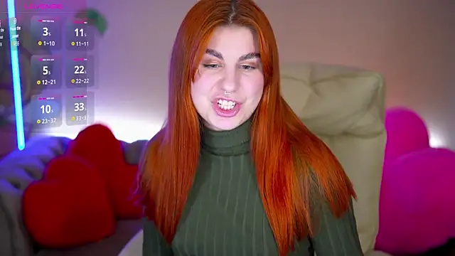 GingerPinky online show from February 20, 7:36 pm