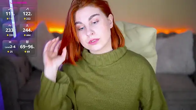 GingerPinky online show from March 18, 7:50 pm