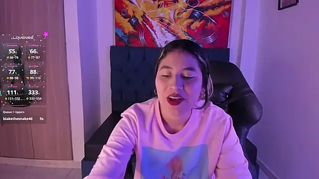 Violet Blazee online show from January 6, 10:30 am