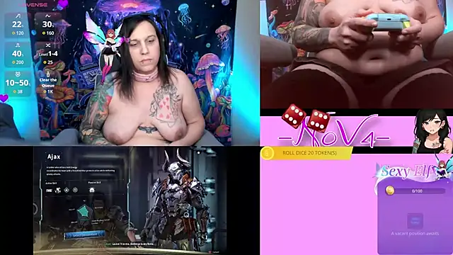 Snapshot of -N0V4- chatting on December 22, 7:38 am -N0V4- online show from December 22, 7:38 am