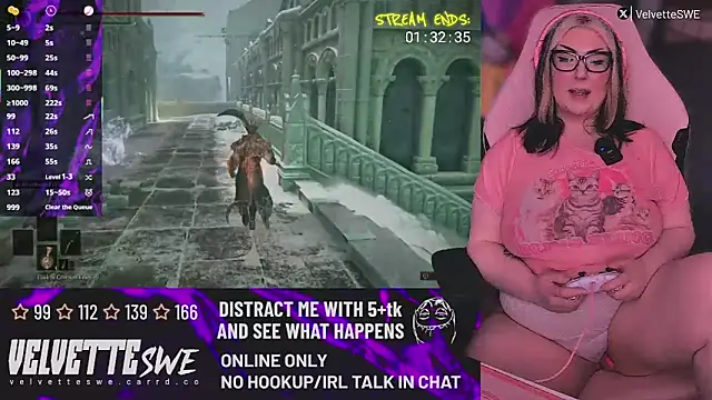 VelvetteSWE online show from June 27, 5:51 pm