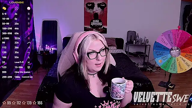 VelvetteSWE online show from July 2, 5:19 pm