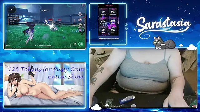 Sarastasia417 online show from June 24, 5:50 am