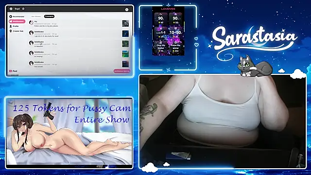 Sarastasia417 online show from June 30, 12:22 am